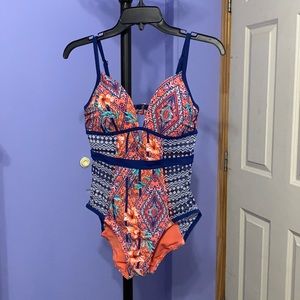 One piece bathing suit !